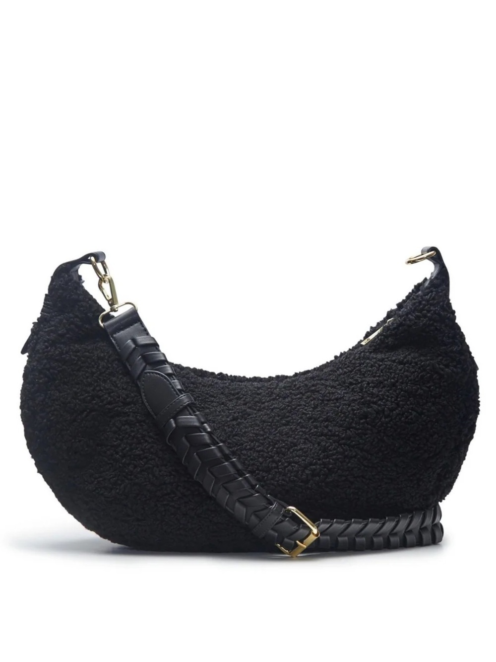 Jules Kae Zola Black Sherpa Bag